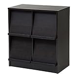 JKプラン ディスプレイラック 2列2段 ダークブラウン bdc-118-db