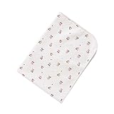 高品質ソフトベビーベッドシート防水ベッドパッド 80*60cm、ピンク