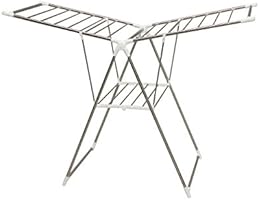 アイリスオーヤマ 物干し 組み立ていらず多機能物干し 約5人用 幅1580&times;奥行650&times;高さ990~1,400mm KTM-157R