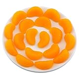 gresorth人工オレンジスライス20個フェイクフルーツホームテーブルキャビネット装飾