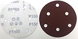 Astral ダブルアクション マジック ペーパー サンダー用 125mm 6穴 各種 100枚 セット (1500＃)