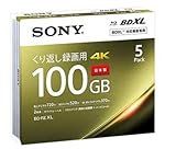 ソ ニ ー ＢＤーＲＥ ＸＬ 100GB 繰り返し録画用 5枚入り 2倍速ダビング対応