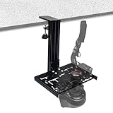 Howhite ユニバーサルデスクマウント、レーシング ゲーム ハンドブレーキ シムシフター用 Logitech G ドライビング フォース シフター、Thrustmaster TH8A シフター、Fanatec ClubSport シフター、TSS ハンドブレーキ、ClubSport ハンドブレーキ、USB ハンドブレーキと互換性あり