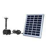 Anself ソーラーパネル 太陽噴水ウォーターポンプ 省エネ サイクル 9V2W水ポンプ 庭ガーデン 小型風景噴水用