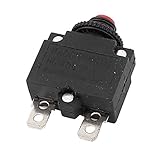 XDiscount　回路遮断器　エアーコンプレッサー　AC 125V/250V　10A　熱過負荷保護