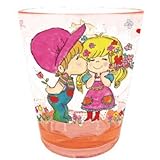 水森亜土/あどちゃん[クリアプラカップ]カラークリスタルカップ/2015 【フラワー 】