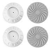 Pressure Gate Wall Guard Pads (4 Pack) - Baby Gate Wall Cups - Pressure Gate Cups to Protect Wall fr