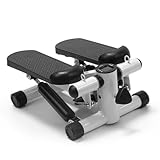 xixiningステッパー足踏み 健康ステッパー 踏み台 健康足踏み器 健康器具 ストレッチボード ステッパー 静音 サイドステッパー ツイストステッパー 負荷調節可能 静音設計 有酸素運動 筋ト 体幹トレーニング レ 美脚 脂肪燃焼 室内 (グレー)