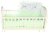 Baby Doll Bedding Regal Cradle Bedding Set, Mint by BabyDoll Bedding