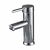 Senlesen Centerset Single Handle Bathroom Sink Vessel Faucet Stainless Steel Basin Mixer Taps,Chrome