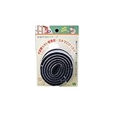 東京防音 防音戸当たりテープ TP-55 黒 幅15mm×長1M×厚5mm 2本入