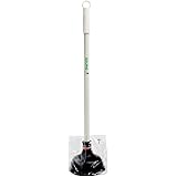 アズマ ラバーカップ 通水カップ中 アイボリー ヘッド直径12.5cm 柄の長さ48cm 強力な吸引力で排水パイプの詰まりを解消