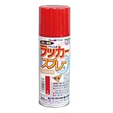 アトムハウスペイント ラッカースプレーE 300ML 赤
