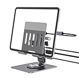 DOLASEV 7-in-1 USB Cハブスタンド、タブレットiPadドッキングステーション 4K 30HZ HDMI、3.5mm AUX、USB-A 3.0、USB-A 2.0、SD/TFカードスロット2つ、ホスト(5G)、100W PD充電