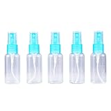 ポータブル5個30mlトラベルハイドレーティングスプレー空のボトルアトマイザー 化粧道具セット