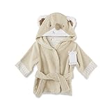 Baby Aspen Cuddly Clean Koala Hooded Spa Robe, Beige, 0-9 Months by Baby Aspen [並行輸入品]