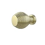 Allied Brass C-1-SBR Designer Cabinet Knob, Satin Brass [並行輸入品]