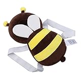 【La Bella】 赤ちゃん セーフティー リュック ごっつんこ防止 よちよち歩き の 後頭部保護 に (みつばち)