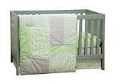 Trend Lab Lauren 3 Piece Crib Bedding Set, Green by Trend Lab [並行輸入品]