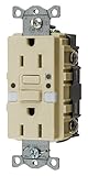 Bryant Electric GFRST15INL 15 Amp, 125V, Commercial/Residential Self Test Duplex GFCI Receptacle Wit