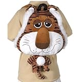 Happy Kritters Big Head Tiger Backpack 18" by Fiesta [並行輸入品]