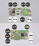 SWITCH スイッチ Joy-Con ジョイコン マザーボード PCBボード 修理部品 部品 DIY 交換 格安 パーツ コネクター ソケット ラッチ タクトスイッチ (K)