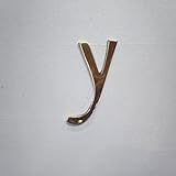 真鍮レターゴールド 45mm 小文字y