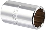 Stanley Proto J5416M 1/2-Inch Drive Socket, 16mm, 12 Point by Stanley-Proto