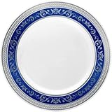 Royalty設定ロイヤルコレクションマルチカラーバリエーション 80 Person シルバー RoyalBlueSilver80per