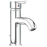 Belanger DEL22CCP Bathroom Sink Faucet with 1-Handle Single Hole and 4 Centerset Polished Chrome [並行