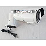 2.1MP CMOS Sensor HD TVI CVBS 1080p NTSC White IR Security CCTV Bullet Camera [並行輸入品]