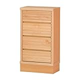 シエン チェスト 45 (奥行25cm) アルダー無垢材　SIAN CHEST 45 (D25) (AL-NA)