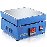 Soiiw 200*200mm 恒温ホットプレート PCB予熱ステーション PID制御 室温~400℃ 110V 850w基板製作 加熱エリア