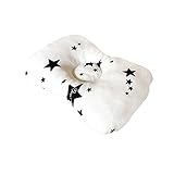 Limi　ベビーまくら　絶壁防止枕　向き癖 矯正　綿100%カバー　快眠　ドーナツ枕　出産祝い　北欧風 (星)