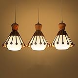 AMOS 主導のリビングルームレストランベッドルームのシャンデリア創造的なミニマリストツリーログ木造和風ランプ ( サイズ さいず : L l )