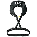 ダイワ(DAIWA)  ショートライフジャケット (ネックタイプ手動膨脹式) ブラック フリー DF-2507