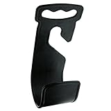 Flameer 高品質　ホースホルダー　パイプ ハンガー　ブラケット　25/50/75/100フィート適用　フレキシブル　ABSプラスチック　ガーデン ホーム　全5色選択　 - 黒