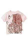 People Tree (ピープルツリー) OCベビー しあわせハリネズミ Tシャツ ピンク系 70