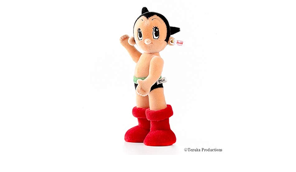 大注目 Steiff モヘア 手塚治虫 鉄腕アトム ぬいぐるみ 本格的 シュタイフ 送料無料 鉄腕アトム シュタイフ