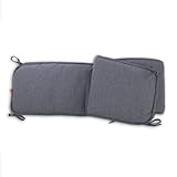 Baby Boum 28x 340cm Terry Playpen Bumper (Grey) by Baby Boum
