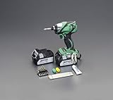 エスコ インパクトドライバーセット 充電式 DC18V EA813DC-225C