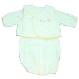 シンク・ビー キャラメル ドレスオール&ベスト 水玉&動物プリント&スムースプリントキルト 50cm - 70cm クリーム スムース 25-10153