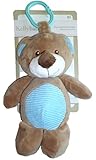 ベビー男の子10 " Plush Teddy Bear Rattle withクリップ
