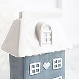 inteeonホームシリーズ1 Pieceセラミック家ストレージJar家形状ストレージボックストイギフト子供 L 201336100-193