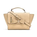 'Cyndi' Across-Body Bag (Beige)
