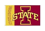 Iowa State Cyclonesチームロゴ3 ' x 5 'フラグwith Metalグロメット