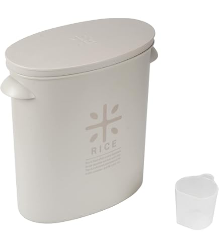 Amazon｜Tupperware プラスチック製ライスキーパー - 5kg、マルチ 