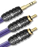 WIREWORLD パルスオーディオミニジャックケーブル/ミニジャックオスから2 RCA / 1.5メートル