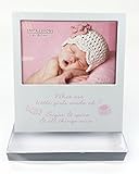 New Baby Girl Gifts Frame Pink Mum To Be Present Baby Shower Photo Frame Gift by Card and Party Stor