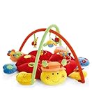 Mamas & Papas - Tapis d'Eveil Musical avec Arche de Jeu Lotty la Coccinelle
